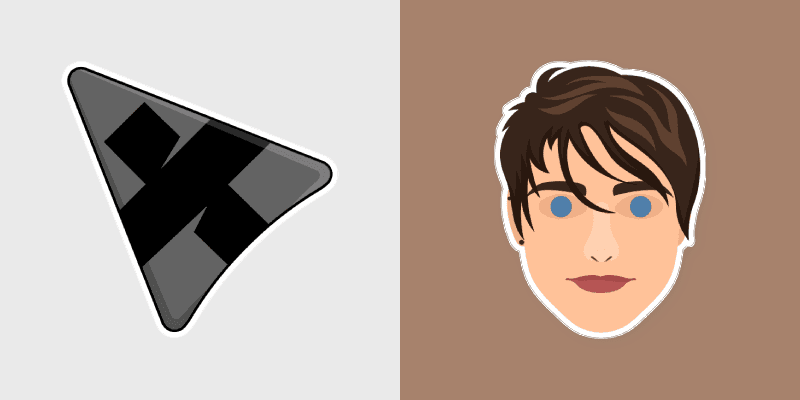 Sam and Colby Colby custom cursor pack preview for Chrome, Edge and Windows