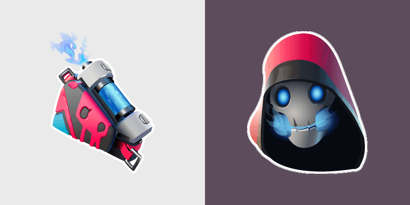 Bonehead Back Burner custom cursor pack preview for Chrome, Edge and Windows