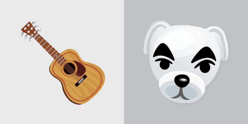 K.K. Slider Guitar custom cursor pack preview for Chrome, Edge and Windows