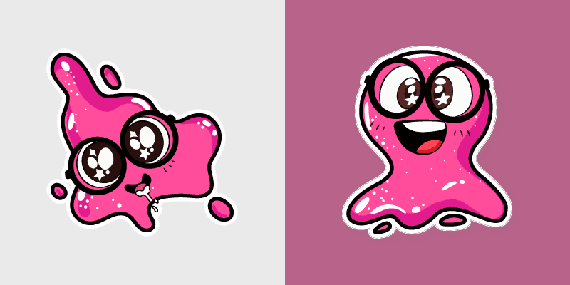 Slick Slime Sam custom cursor pack preview for Chrome, Edge and Windows