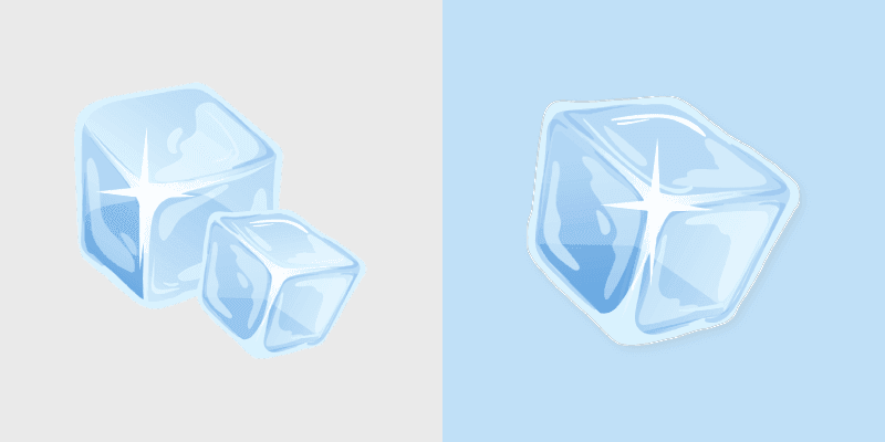 Ice Cube custom cursor pack preview for Chrome, Edge and Windows