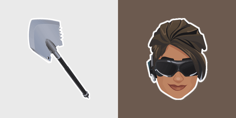 Arctic Assassin custom cursor pack preview for Chrome, Edge and Windows