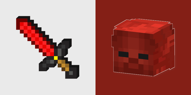 Redstone Sword Steve custom cursor pack preview for Chrome, Edge and Windows
