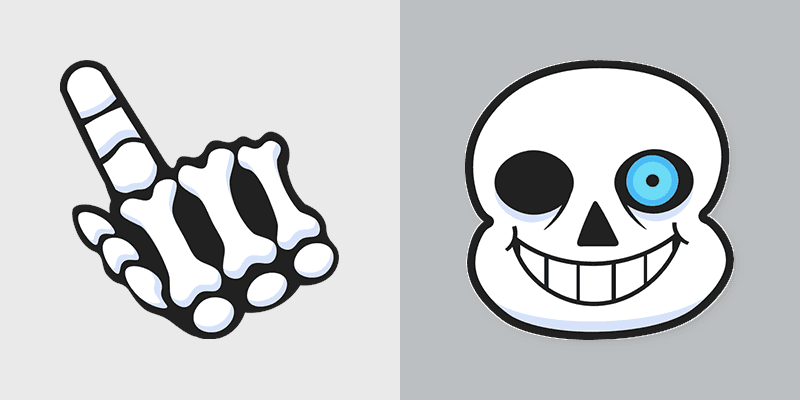 Sans custom cursor pack preview for Chrome, Edge and Windows