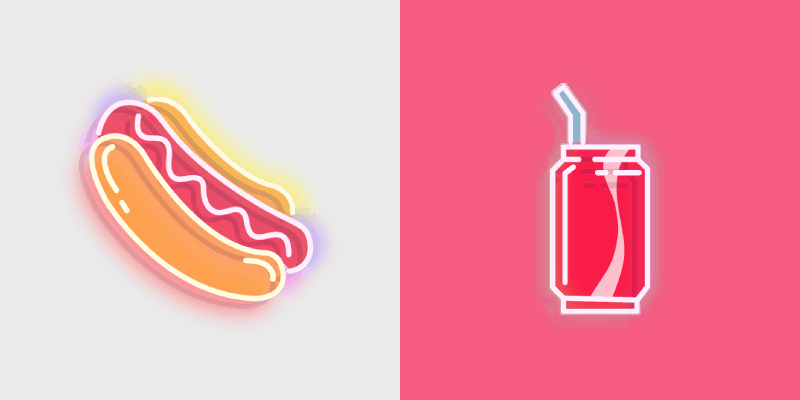 Delicious custom cursor pack preview for Chrome, Edge and Windows