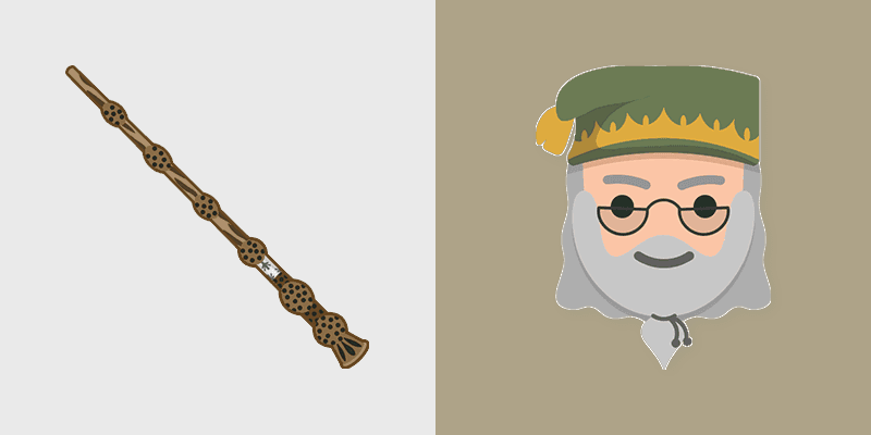 Harry Potter Wands & Items custom cursor collection preview