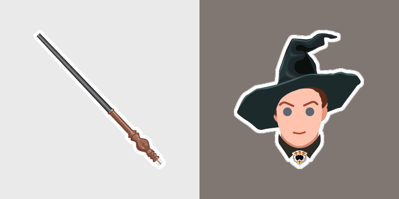 Harry Potter Characters More custom cursor collection preview