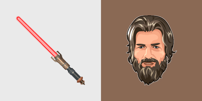 Taron Malicos Lightsaber custom cursor pack preview for Chrome, Edge and Windows