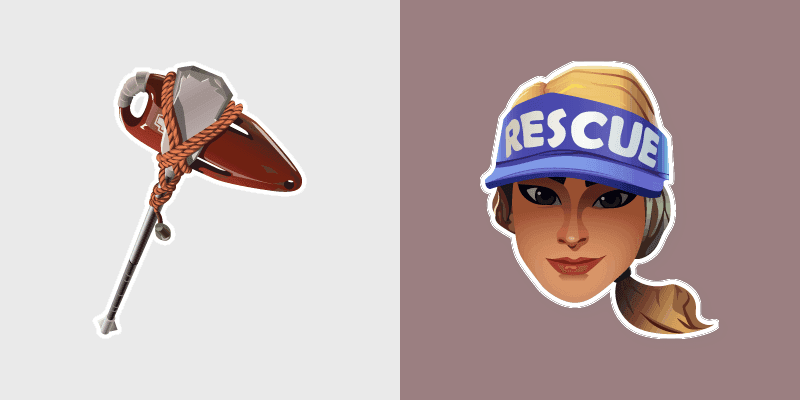 Sun Strider Rescue Paddle custom cursor pack preview for Chrome, Edge and Windows