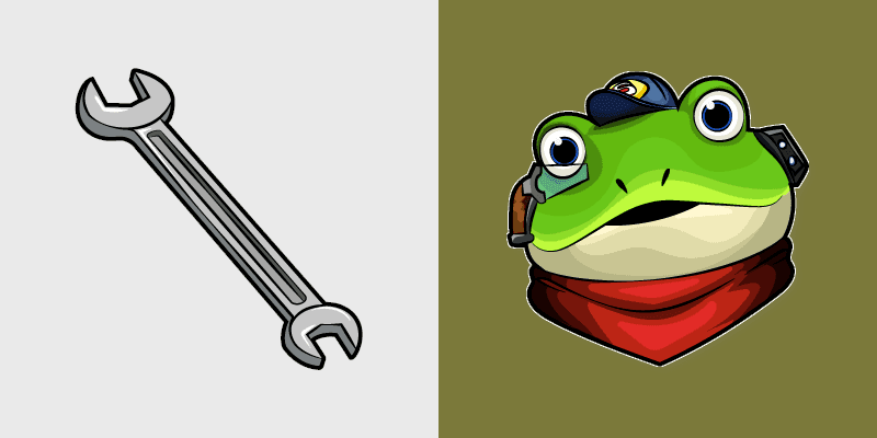 Slippy Toad's custom cursor pack preview for Chrome, Edge and Windows