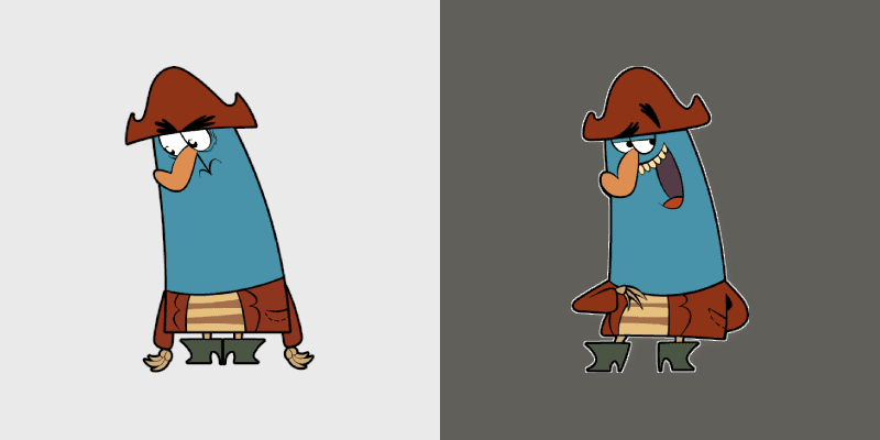 Captain K'nuckles custom cursor pack preview for Chrome, Edge and Windows