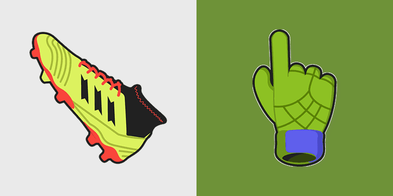 Soccer Ball custom cursor pack preview for Chrome, Edge and Windows