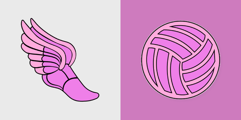 Pink custom cursor pack preview for Chrome, Edge and Windows