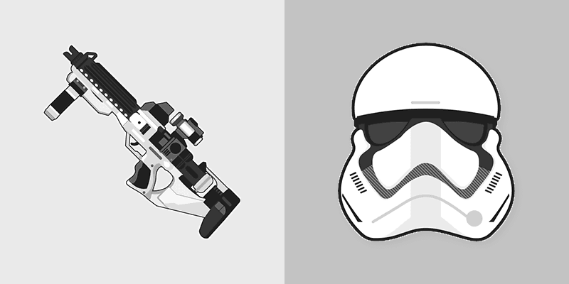 Star Wars Cute Mix custom cursor pack preview for Chrome, Edge and Windows