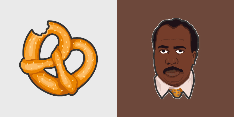 Stanley Hudson custom cursor pack preview for Chrome, Edge and Windows