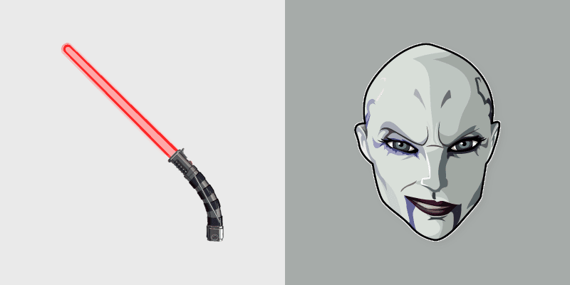 Ventress custom cursor pack preview for Chrome, Edge and Windows