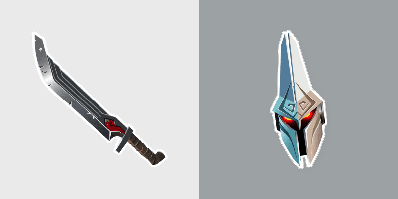 Eternal Knight Reliant Blades custom cursor pack preview for Chrome, Edge and Windows
