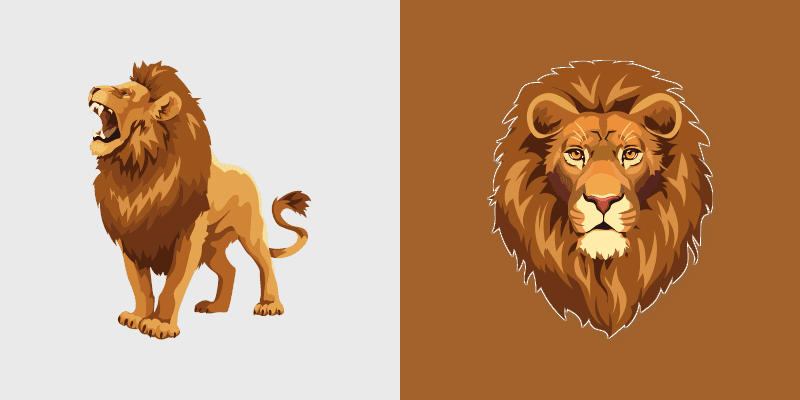 Safari & Wildlife custom cursor collection preview