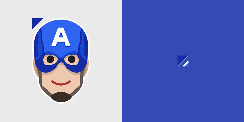 Captain America Avenger custom cursor pack preview for Chrome, Edge and Windows