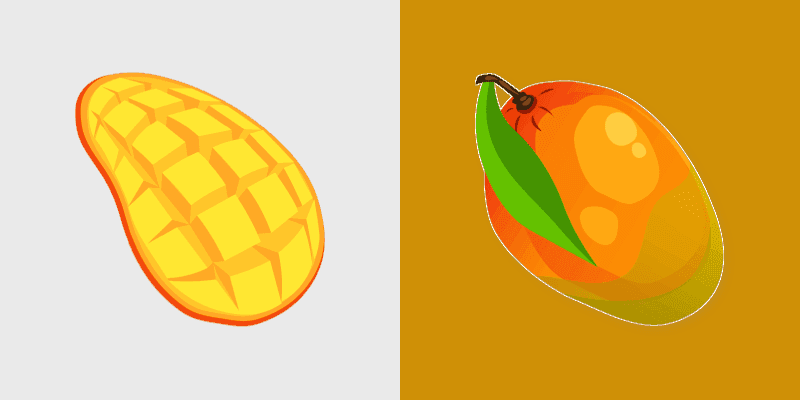 Mango Cute Mouse custom cursor pack preview for Chrome, Edge and Windows