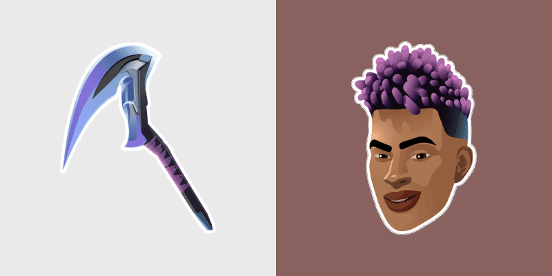 Fade Eon Blades custom cursor pack preview for Chrome, Edge and Windows