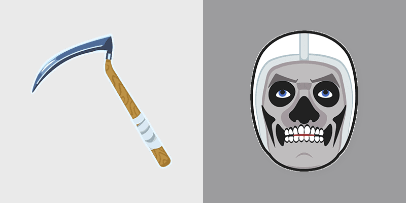 Skull Trooper Reaper custom cursor pack preview for Chrome, Edge and Windows