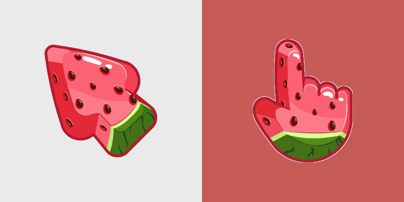 Materials Food Textures custom cursor collection preview