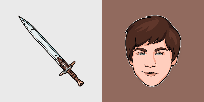 Percy Jackson custom cursor pack preview for Chrome, Edge and Windows