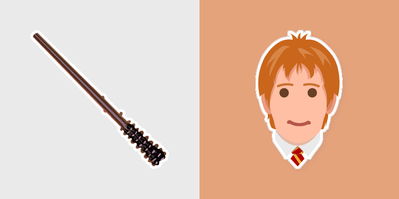 Fred Weasley custom cursor pack preview for Chrome, Edge and Windows
