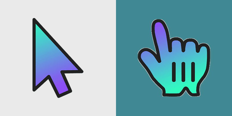 Fairy Lagoon custom cursor pack preview for Chrome, Edge and Windows