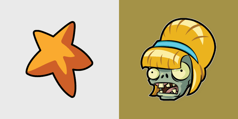 Bikini Zombie custom cursor pack preview for Chrome, Edge and Windows