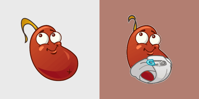 Cute Zombies Pack custom cursor pack preview for Chrome, Edge and Windows