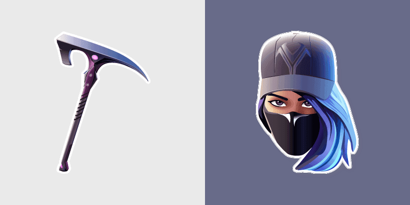 Purple Remedy Medaxe custom cursor pack preview for Chrome, Edge and Windows