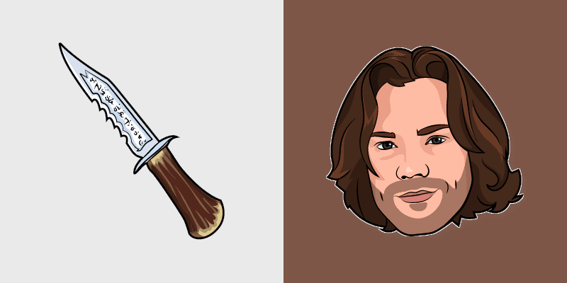 Supernatural SAM custom cursor pack preview for Chrome, Edge and Windows