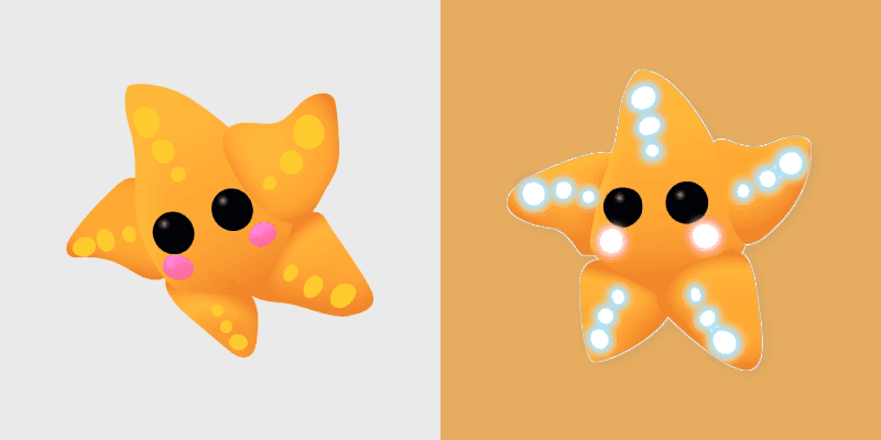 Ocean Starfish custom cursor pack preview for Chrome, Edge and Windows