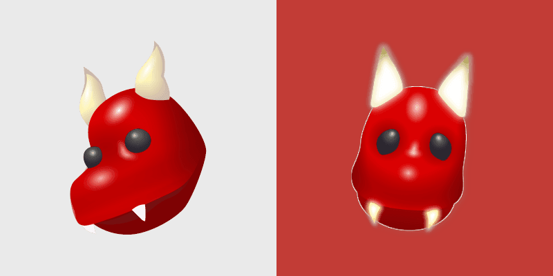 Neon Dragon custom cursor pack preview for Chrome, Edge and Windows