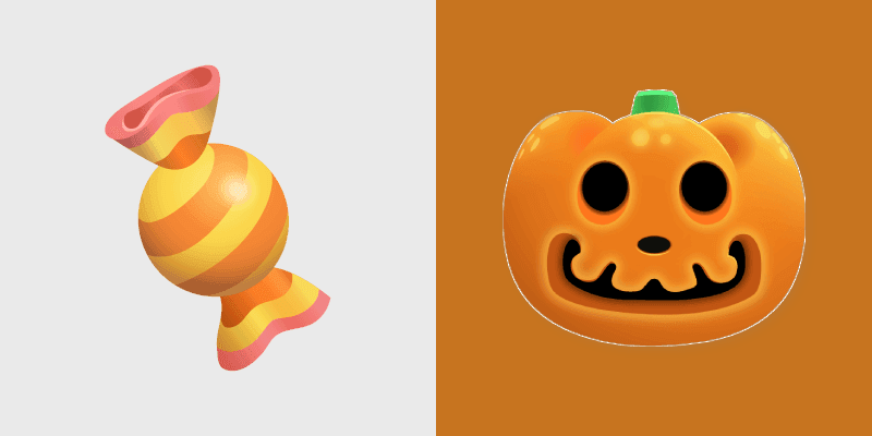 Jack Halloween custom cursor pack preview for Chrome, Edge and Windows