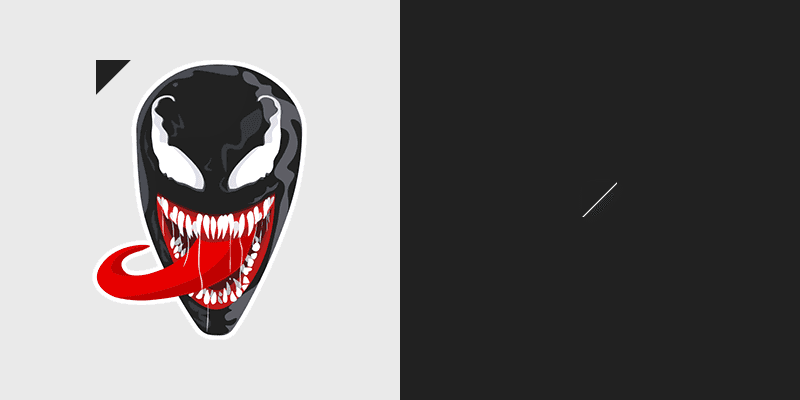 Venom custom cursor pack preview for Chrome, Edge and Windows