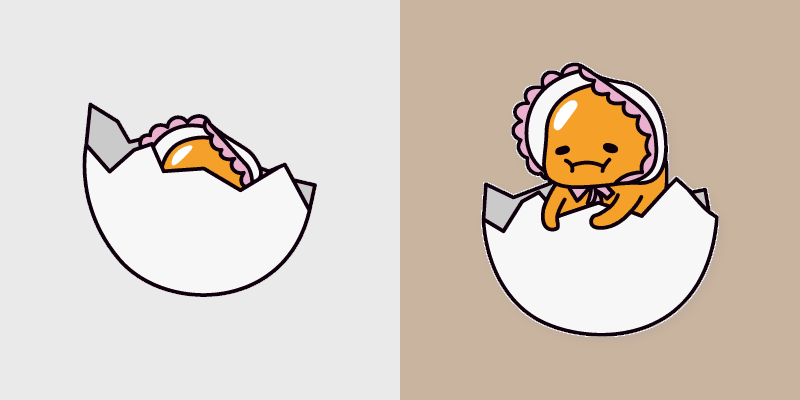 Cursor Pack: Gudetama Inspiration preview for Chrome, Edge and Windows