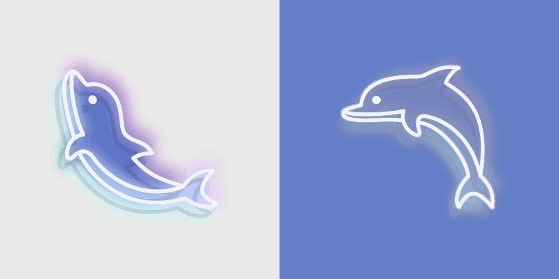 Dolphin custom cursor pack preview for Chrome, Edge and Windows