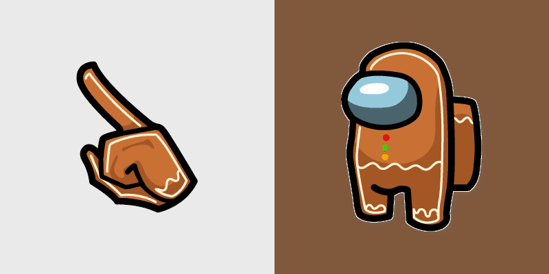 BTD Dart Monkey Crewmate custom cursor pack preview for Chrome, Edge and Windows