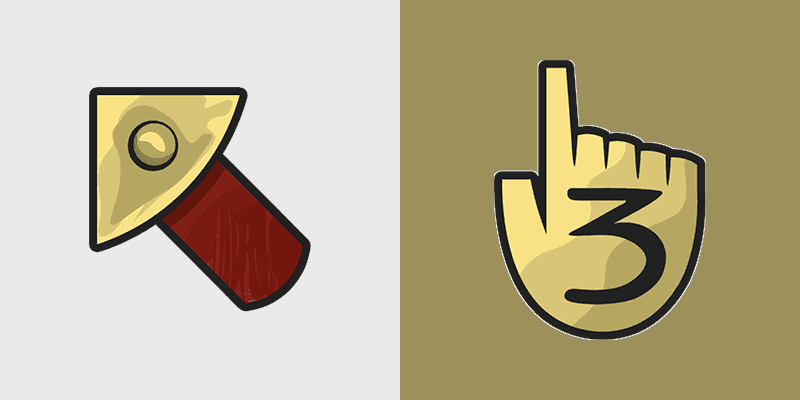 Mystery Palette custom cursor pack preview for Chrome, Edge and Windows
