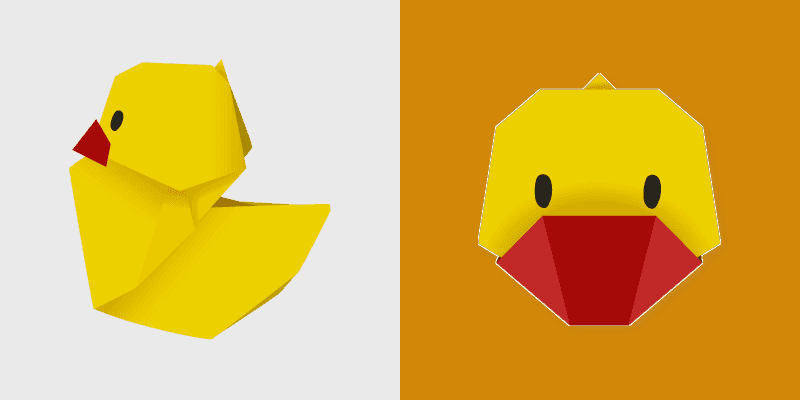 Origami Birds custom cursor collection preview