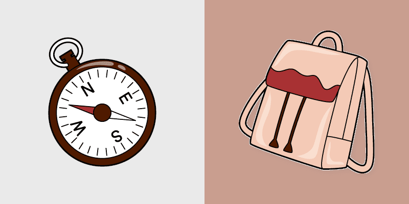 Compass Explorer custom cursor pack preview for Chrome, Edge and Windows
