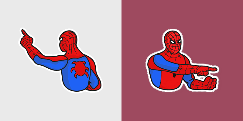 Spider-Man Meme custom cursor pack preview for Chrome, Edge and Windows