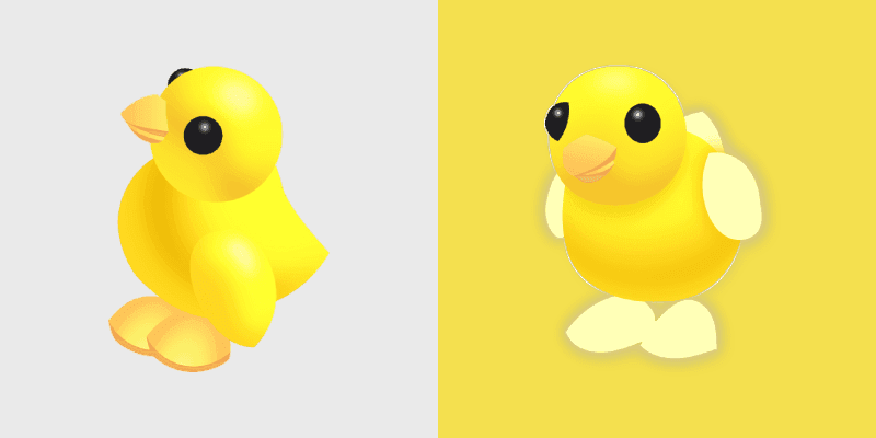 Playful Chick custom cursor pack preview for Chrome, Edge and Windows