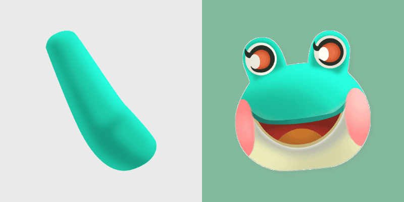 Lily Frog custom cursor pack preview for Chrome, Edge and Windows