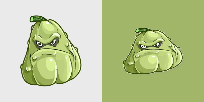 Zombie Squasher custom cursor pack preview for Chrome, Edge and Windows