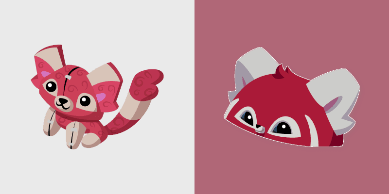 Red Panda custom cursor pack preview for Chrome, Edge and Windows