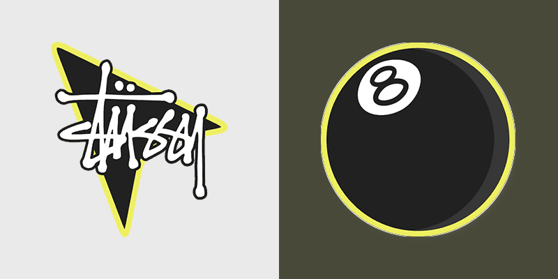 Streetwear Brands B custom cursor collection preview